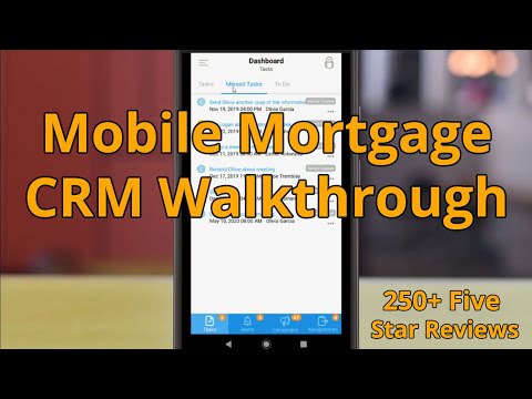 Mortgage CRM Mobile App Walk Through - BNTouch Mobile Mortgage Marketing Software
